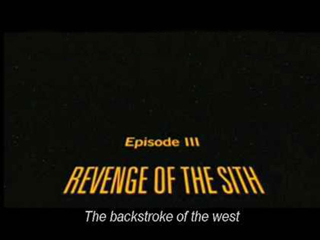 Revenge of the Sith